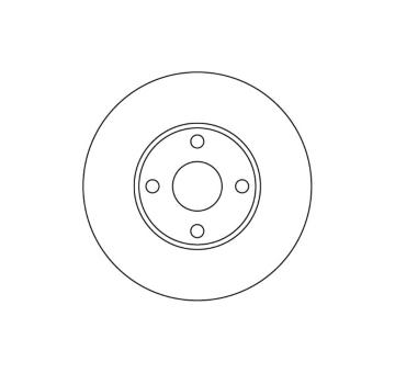 Brzdový kotouč MOTAQUIP LVBD1069Z