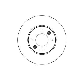 Brzdový kotouč MOTAQUIP LVBD1137Z