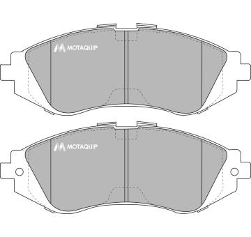 Sada brzdových destiček, kotoučová brzda MOTAQUIP LVXL1036
