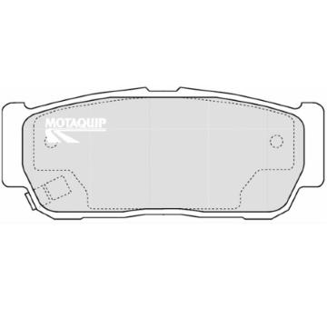 Sada brzdových destiček, kotoučová brzda MOTAQUIP LVXL1203