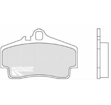 Sada brzdových destiček, kotoučová brzda MOTAQUIP LVXL1227