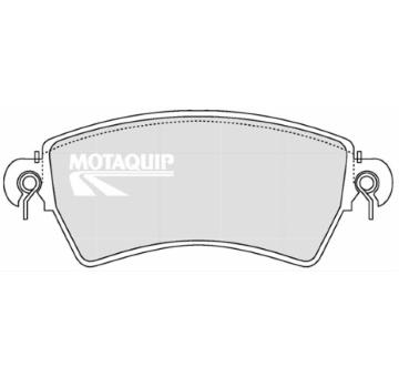 Sada brzdových destiček, kotoučová brzda MOTAQUIP LVXL1242
