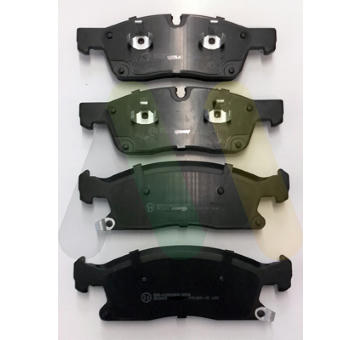 Sada brzdových destiček, kotoučová brzda MOTAQUIP LVXL1825