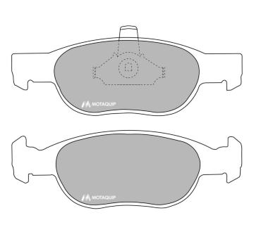 Sada brzdových destiček, kotoučová brzda MOTAQUIP LVXL683