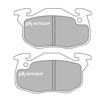 Sada brzdových destiček, kotoučová brzda MOTAQUIP LVXL864