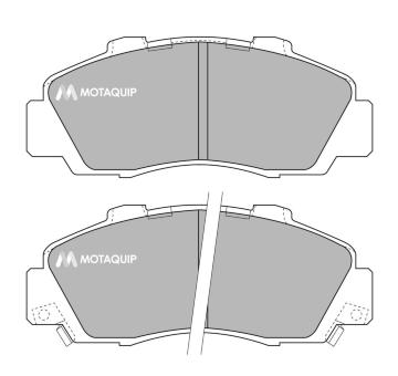 Sada brzdových destiček, kotoučová brzda MOTAQUIP LVXL877