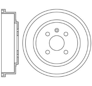 Brzdový buben MOTAQUIP VBD22
