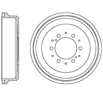 Brzdový buben MOTAQUIP VBE696