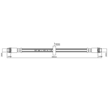 Brzdová hadice MOTAQUIP VBH810