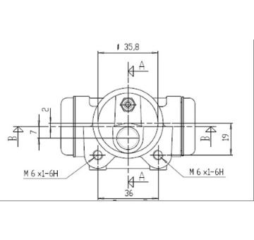 Válec kolové brzdy MOTAQUIP VWC599