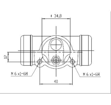 Válec kolové brzdy MOTAQUIP VWC665