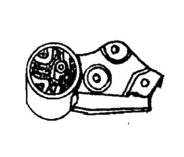 Uložení, automatická převodovka TEDGUM 00461506
