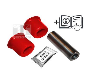 Loziskove pouzdro, listova pruzina TEDGUM 00219348