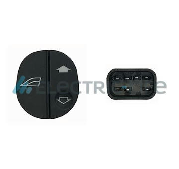 Spínač elektrického otvárania okien ELECTRIC LIFE ZRFRI76005