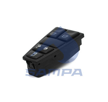 Spínač, zvedací zařízení oken SAMPA 034.418