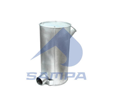 Střední-/zadní tlumič výfuku SAMPA 061.210