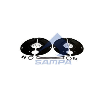 Krycí plech, protiprachová ochrana - ložisko kola SAMPA 070.535