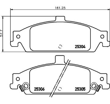 Sada brzdových destiček, kotoučová brzda HELLA PAGID 8DB 355 020-911