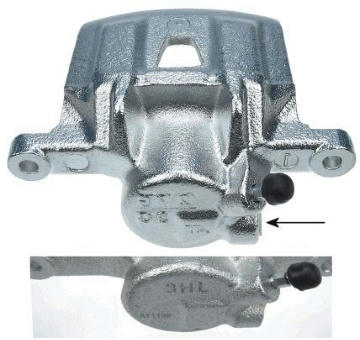 Brzdový třmen HELLA PAGID 8AC 355 385-511