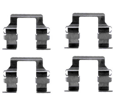 Sada příslušenství, obložení kotoučové brzdy HELLA PAGID 8DZ 355 204-991