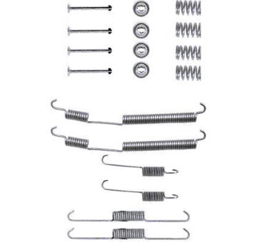 Sada příslušenství, brzdové čelisti HELLA PAGID 8DZ 355 200-401