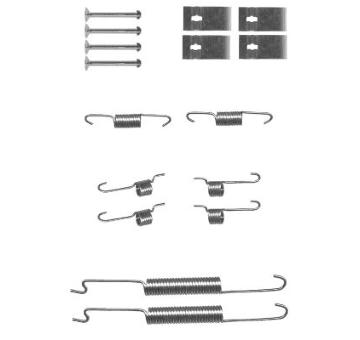 Sada prislusenstvi, brzdove celisti HELLA PAGID 8DZ 355 201-011