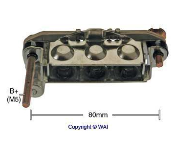 Diodový blok alternátoru Mitsubishi A5T21471