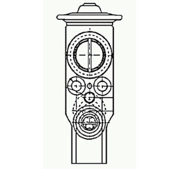 Expanzní ventil, klimatizace AUTOCLIMA 20215138