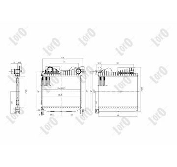 Chladič turba ABAKUS 008-018-0001