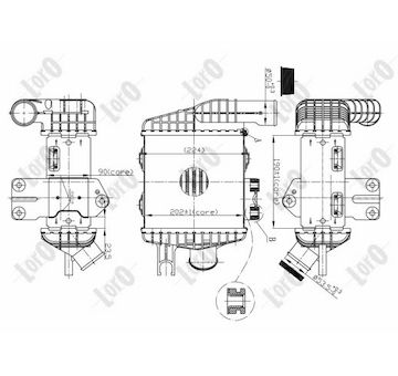 Chladič turba ABAKUS 019-018-0002
