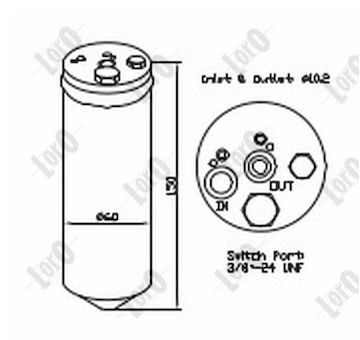 Susarna, klimatizace ABAKUS 035-021-0002