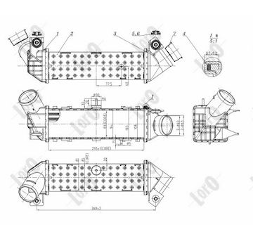 Chladič turba ABAKUS 046-018-0003