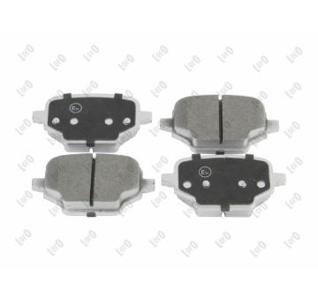 Sada brzdových destiček, kotoučová brzda ABAKUS 231-02-173