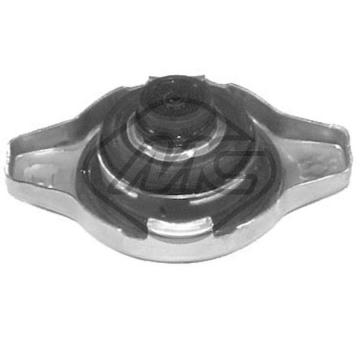 Uzatvárací kryt, chladič Metalcaucho 03880