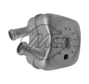 Olejový chladič, motorový olej Metalcaucho 05380