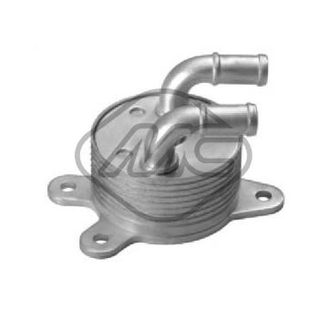 Olejový chladič, motorový olej Metalcaucho 39050