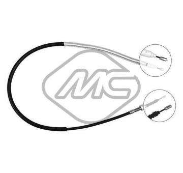 żażné lanko parkovacej brzdy Metalcaucho 80818