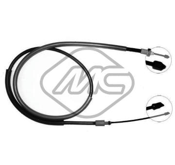 żażné lanko parkovacej brzdy Metalcaucho 80826