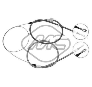 żażné lanko parkovacej brzdy Metalcaucho 81751