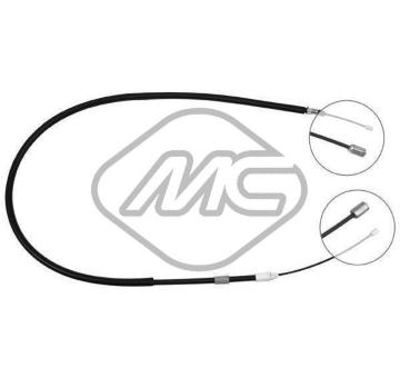 żażné lanko parkovacej brzdy Metalcaucho 83086