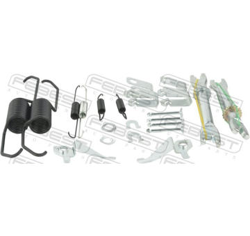 Sada prislusenstvi, parkovaci brzdove celisti FEBEST 0304-ACCR-KIT