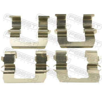 Sada prislusenstvi, oblozeni kotoucove brzdy FEBEST 0403-PD4WR