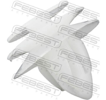 Klip, ozdobna / ochranna lista FEBEST 88570-038