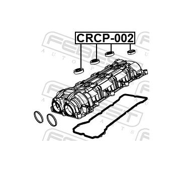 Těsnicí kroužek, svíčka FEBEST CRCP-002