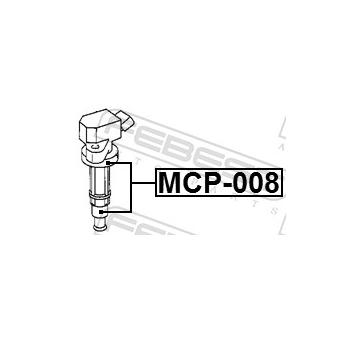 Zástrčka, zapalovací cívka FEBEST MCP-008