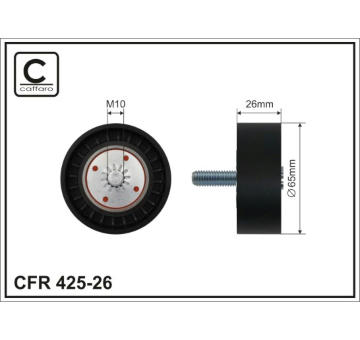 Vratna/vodici kladka, ozubeny remen CAFFARO 425-26