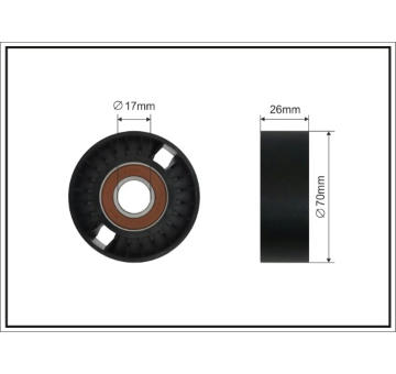 Napínací kladka, žebrovaný klínový řemen CAFFARO 500435 SC