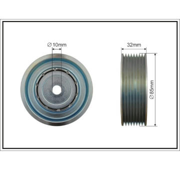 Napínací kladka, žebrovaný klínový řemen CAFFARO 500618