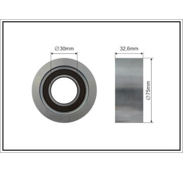 Napínací kladka, žebrovaný klínový řemen CAFFARO 500660