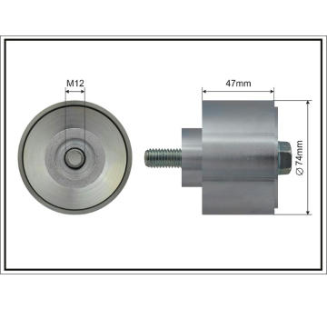 Vratná/vodicí kladka, klínový žebrový řemen CAFFARO 500709